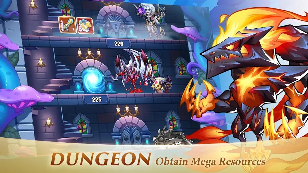 Idle Heroes (Айдел Хироес)  [МОД Unlocked] Screenshot 5