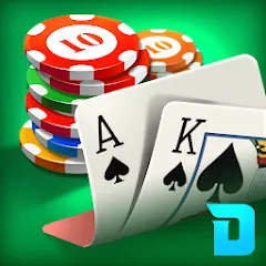 Взлом DH Texas Poker - Texas Hold'em (ДХ Техас Покер)  [МОД Mega Pack] - полная версия apk на Андроид