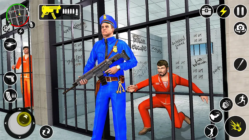 Grand Jailbreak Prison Escape (Гранд Побег из тюрьмы)  [МОД Бесконечные деньги] Screenshot 5