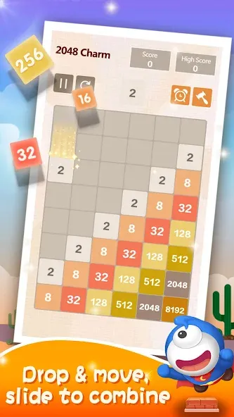 Number Charm: Slide Puzzle (Две тысячи сорок восемь)  [МОД Mega Pack] Screenshot 5