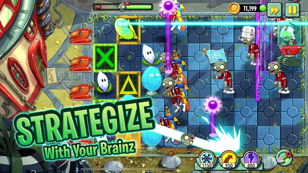 Plants vs. Zombies™ 2  [МОД Меню] Screenshot 1