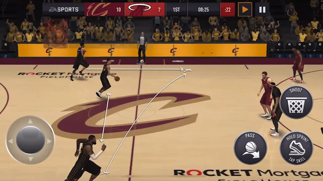 NBA Live Asia (НБА Лайв)  [МОД Бесконечные деньги] Screenshot 2