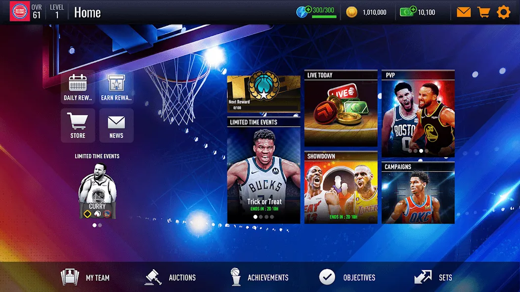 NBA Live Asia (НБА Лайв)  [МОД Бесконечные деньги] Screenshot 3