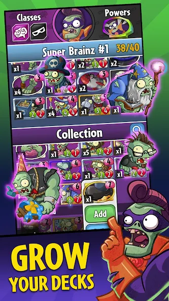 Plants vs. Zombies™ Heroes  [МОД Unlocked] Screenshot 2