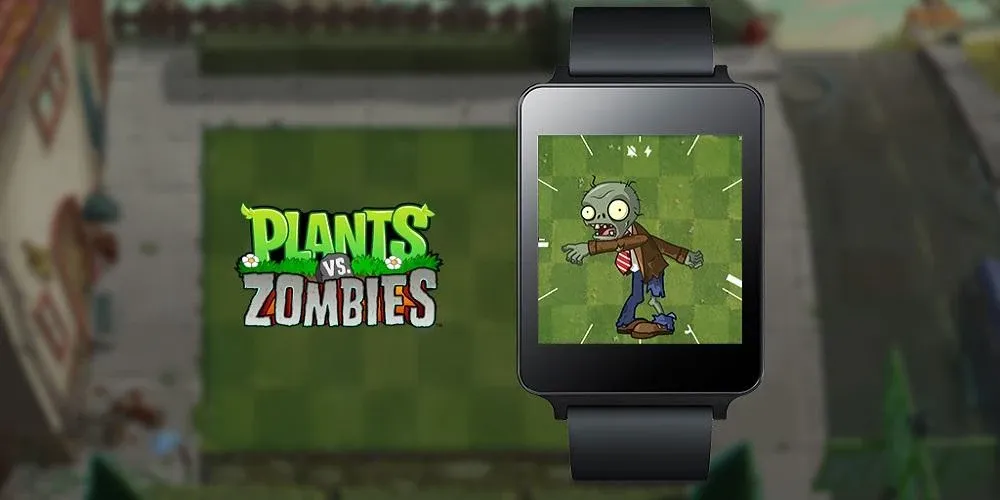 Plants vs. Zombies™ Watch Face  [МОД Mega Pack] Screenshot 2