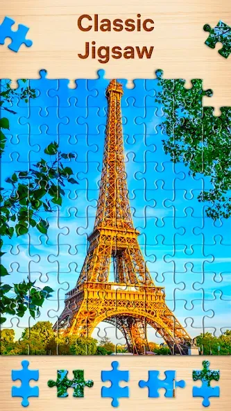 Jigsaw Puzzles - Puzzle Games  [МОД Mega Pack] Screenshot 1