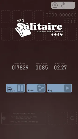 Solitaire - ASG (Солитр)  [МОД Menu] Screenshot 1