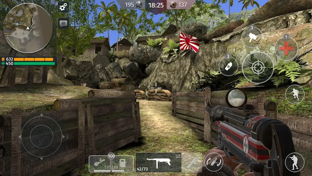 World War 2: Shooting Games (Вторая мировая война)  [МОД Mega Pack] Screenshot 1