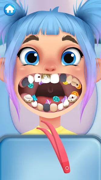 Dentist games  [МОД Бесконечные монеты] Screenshot 1