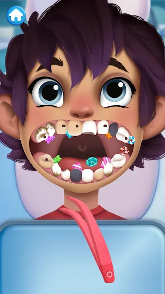 Dentist games  [МОД Бесконечные монеты] Screenshot 2