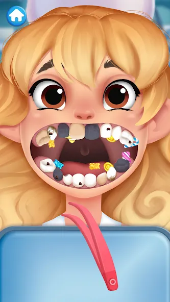 Dentist games  [МОД Бесконечные монеты] Screenshot 3