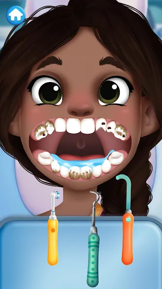 Dentist games  [МОД Бесконечные монеты] Screenshot 5