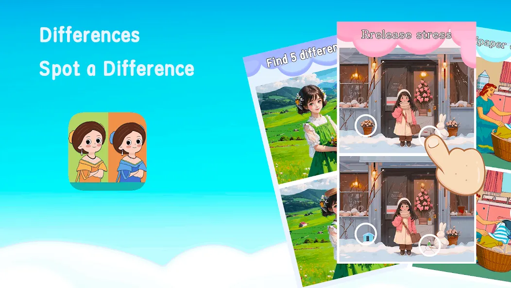 Differences: Spot a Difference (Диференсес)  [МОД Много денег] Screenshot 5