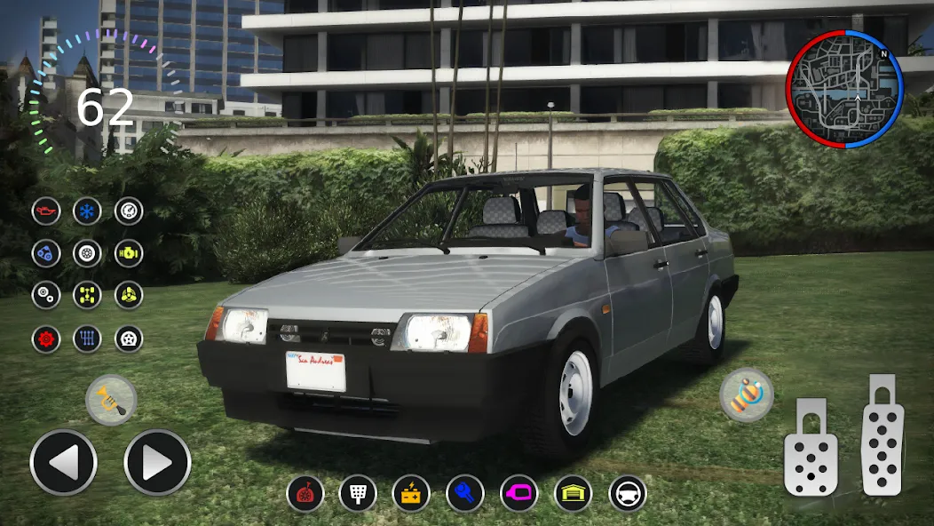 21099 Lada: Russian Racer Max  [МОД Меню] Screenshot 1