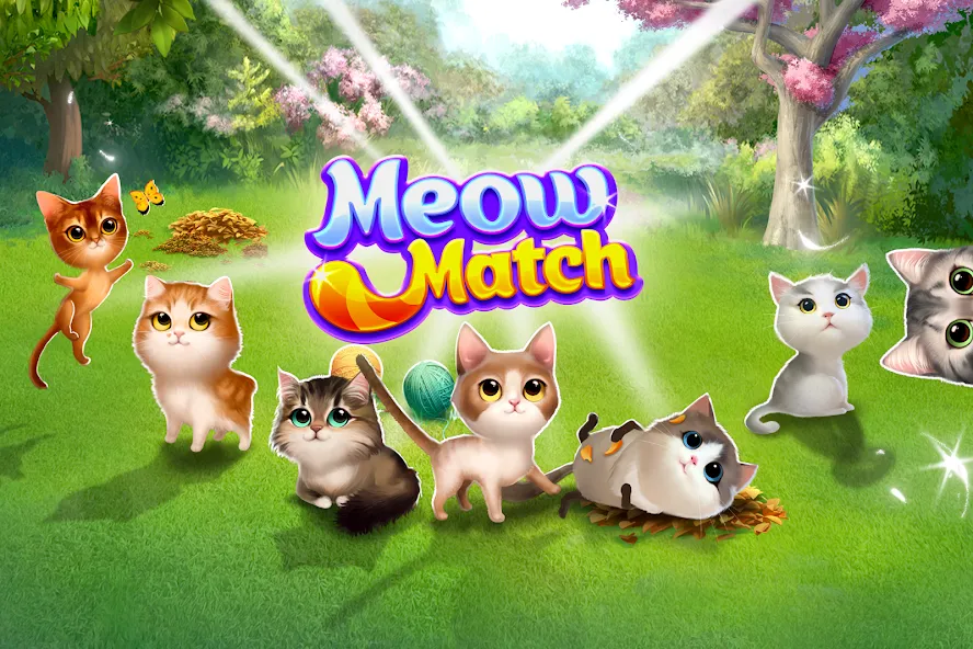 Meow Match (Мяу Матч)  [МОД Бесконечные монеты] Screenshot 3