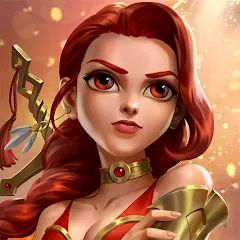 Скачать взломанную Dragon Strike: Puzzle RPG (Драгон Страйк)  [МОД Много денег] - полная версия apk на Андроид