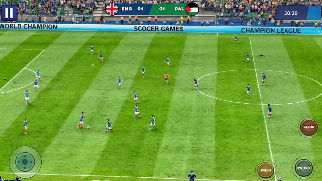 Soccer Games Football League (Соккер Геймс Футбол 2023)  [МОД Много монет] Screenshot 2