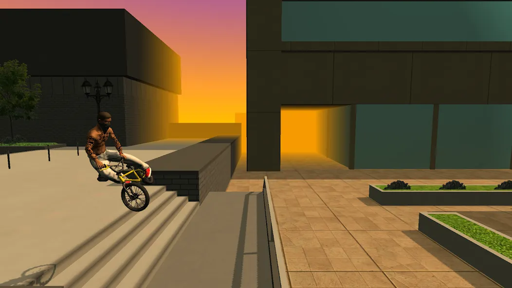 Street Lines: BMX (Стрит Лайнз)  [МОД Все открыто] Screenshot 2