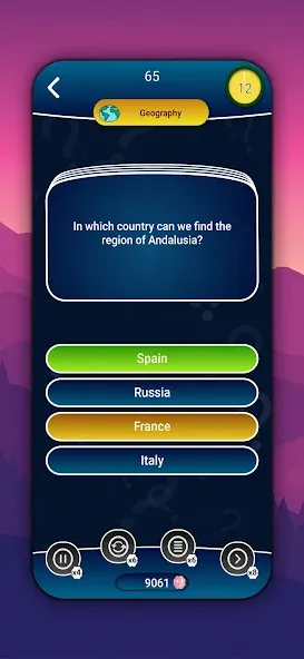 Millionaire Trivia Quiz  [МОД Бесконечные деньги] Screenshot 3