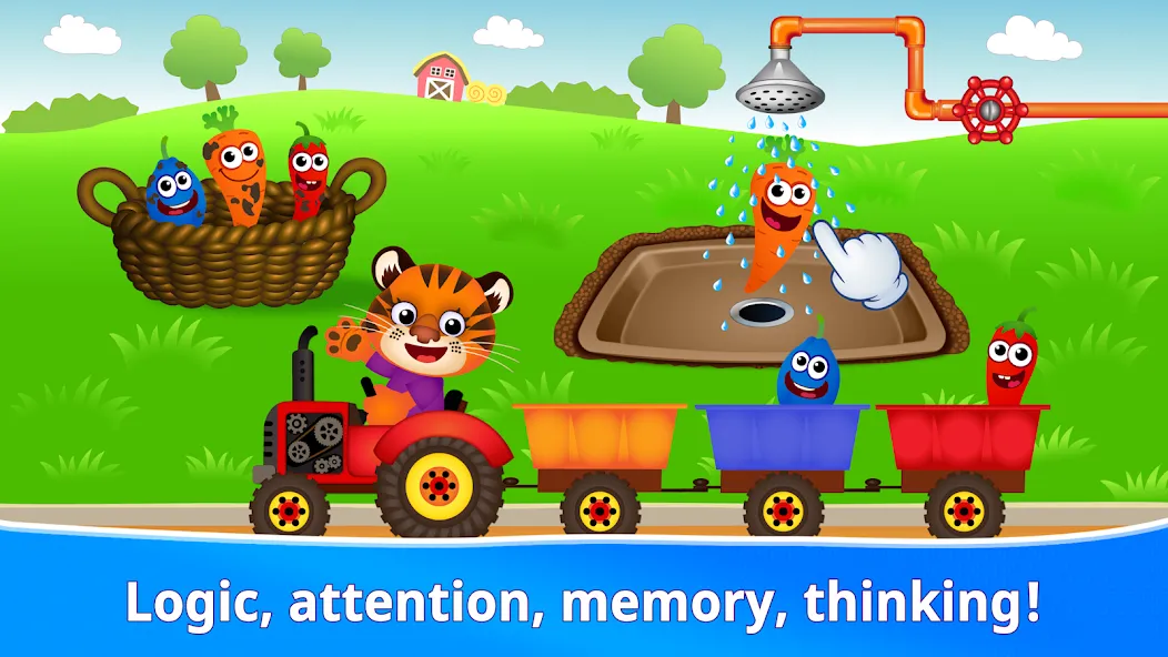 Educational games for toddlers  [МОД Бесконечные деньги] Screenshot 2