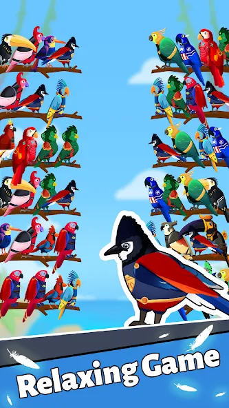 Bird Puzzle - Color Game  [МОД Unlocked] Screenshot 5