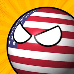 Скачать взлом e-Sim Countryball Be President  [МОД Бесконечные деньги] - полная версия apk на Андроид