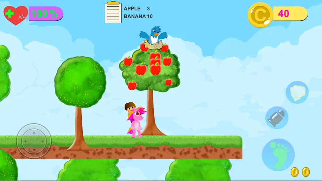 Dora Riding Pony Escape Jungle (Дора на Пони Едет из Джунглей)  [МОД Все открыто] Screenshot 1