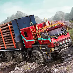 Взломанная Offroad Mud Truck Driving Sim  [МОД Бесконечные деньги] - полная версия apk на Андроид