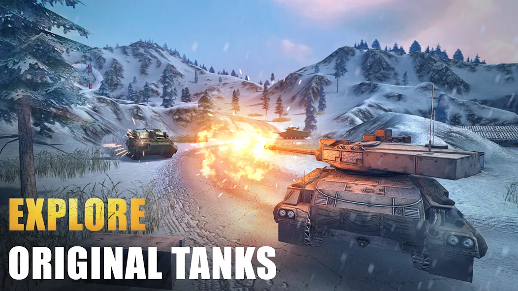 Tank Force: Tank games blitz  [МОД Unlimited Money] Screenshot 4