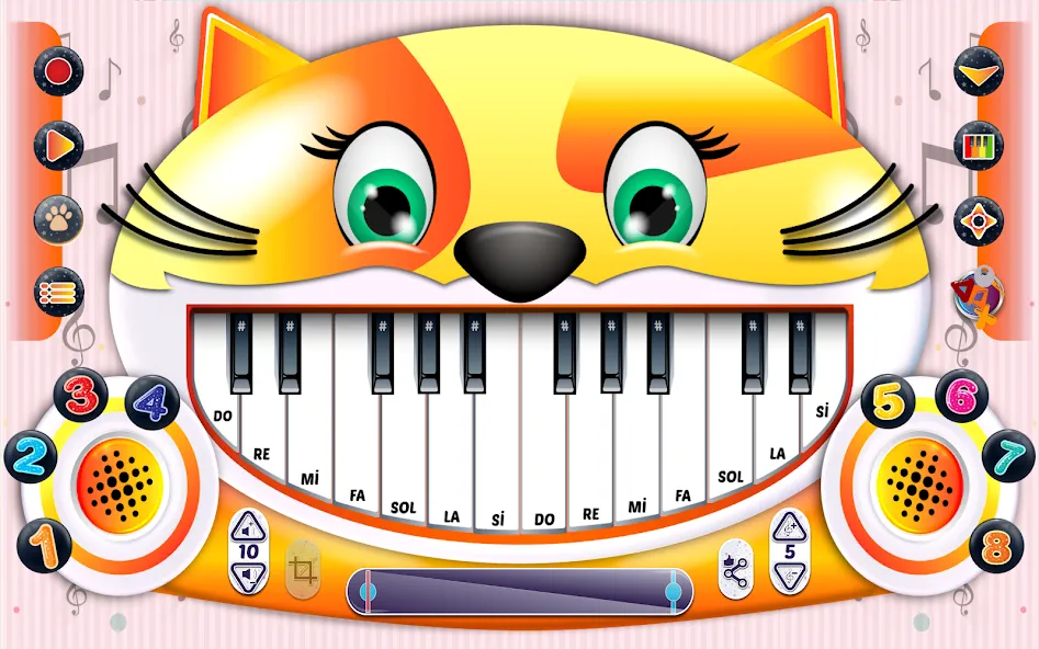 Meow Music - Sound Cat Piano (Мяу Музыка)  [МОД Бесконечные деньги] Screenshot 1