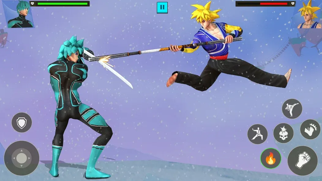 Anime Fighting Game (Аниме Файтинг Гейм)  [МОД Бесконечные деньги] Screenshot 5