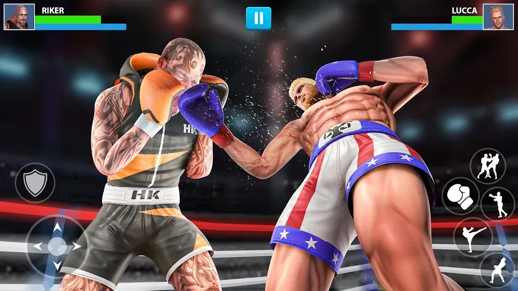 Punch Boxing Game: Ninja Fight  [МОД Mega Pack] Screenshot 2