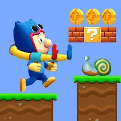 Скачать взломанную Bob World Adventure 3D  [МОД Mega Pack] - полная версия apk на Андроид