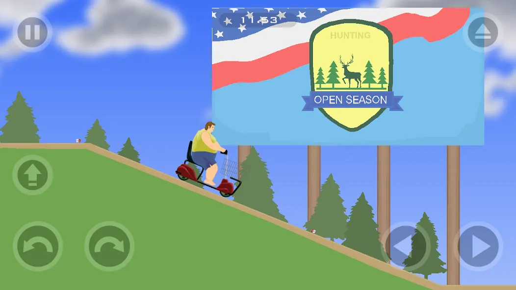 Happy Wheels (Хаппи Вилс)  [МОД Много денег] Screenshot 5