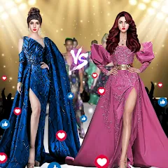 Скачать взломанную Fashion Show: Dress up Games (Фэшн Шоу)  [МОД Бесконечные монеты] - полная версия apk на Андроид