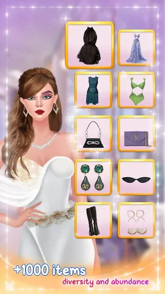 Fashion Stylist: Dress Up Game (Фэшн стилист)  [МОД Mega Pack] Screenshot 1