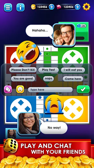 Ludo Online Multiplayer (Людо Онлайн Многопользовательская Игра)  [МОД Unlimited Money] Screenshot 3