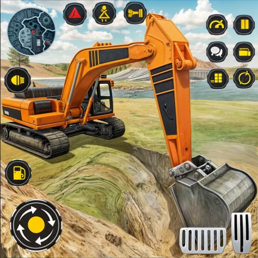 Heavy Excavator Simulator PRO (Хеви Экскавейтор Симулятор ПРО)  [МОД Все открыто] Screenshot 5