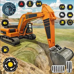 Взломанная Heavy Excavator Simulator PRO (Хеви Экскавейтор Симулятор ПРО)  [МОД Все открыто] - последняя версия apk на Андроид