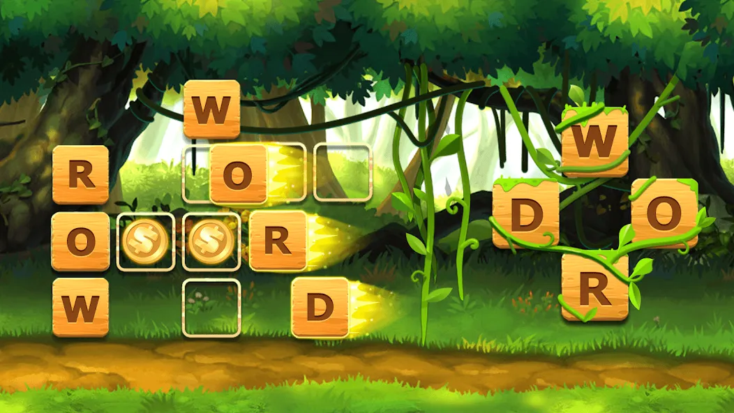 Word Crossword Puzzle  [МОД Unlocked] Screenshot 1