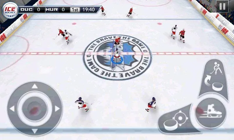 Ice Hockey 3D  [МОД Menu] Screenshot 1