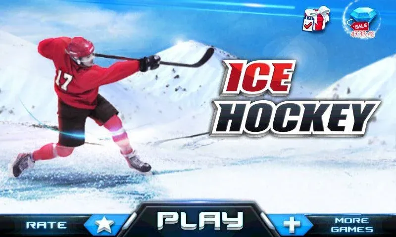 Ice Hockey 3D  [МОД Menu] Screenshot 2