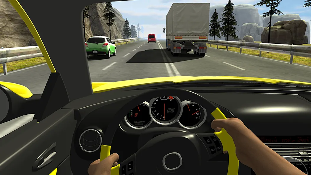 Racing in Car 2 (Рейсинг ин Кар 2)  [МОД Бесконечные деньги] Screenshot 5