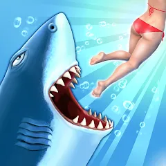 Взлом Hungry Shark Evolution (Хангри Шарк Эволюшн)  [МОД Все открыто] - стабильная версия apk на Андроид