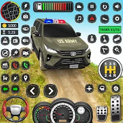 Скачать взлом Flying Prado Car Robot Game  [МОД Все открыто] - полная версия apk на Андроид