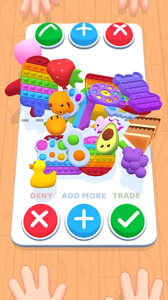 Fidget Toys Trading・Pop It 3D (Фиджет Тойс Трейдинг)  [МОД Unlimited Money] Screenshot 1