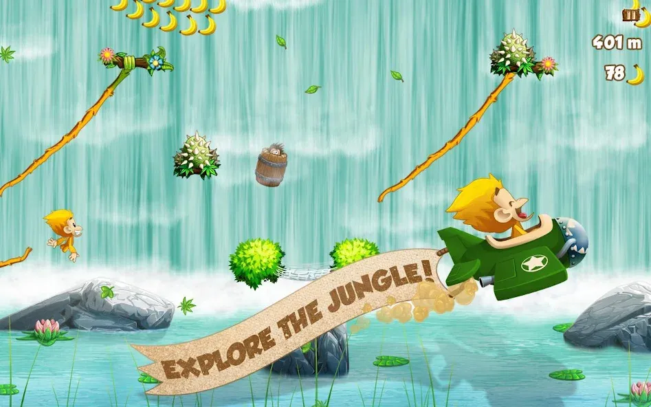 Benji Bananas (Бенджи Бананас)  [МОД Много монет] Screenshot 1