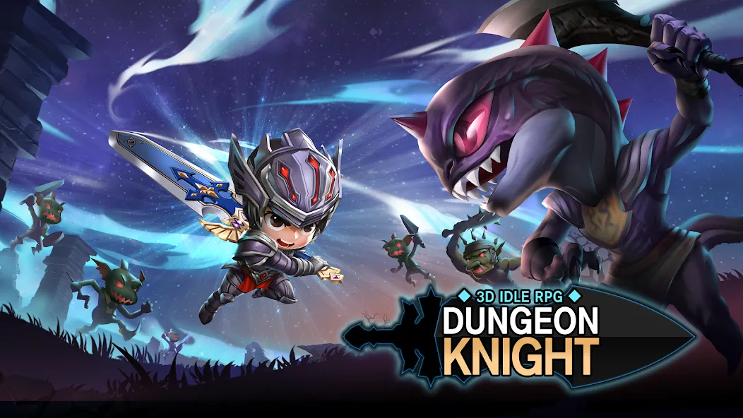 Dungeon Knight (Данжен Найт)  [МОД Бесконечные монеты] Screenshot 1