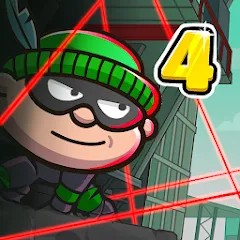 Взлом Bob The Robber 4 (Боб Грабитель 4)  [МОД Mega Pack] - стабильная версия apk на Андроид