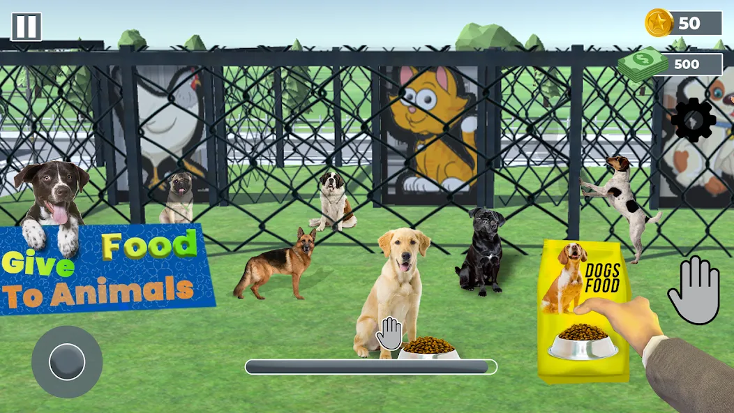 Animal Shelter: Pet Rescue 3D  [МОД Много монет] Screenshot 1